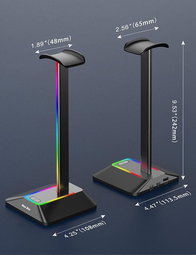 Headphone Stand RGB (Black)