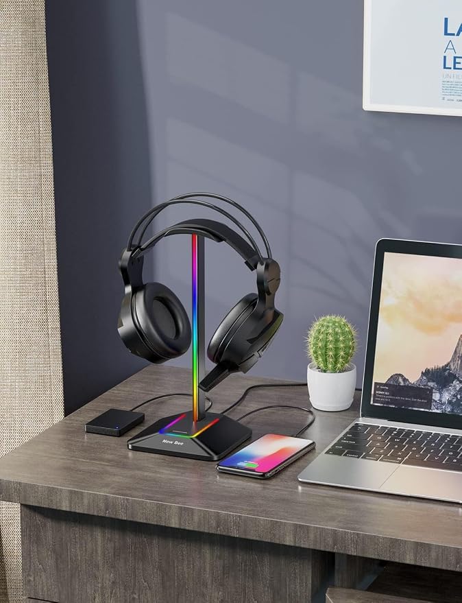 Headphone Stand RGB (Black)